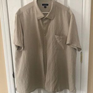 Club Room - Mens Short Sleeve Button Down Shirt